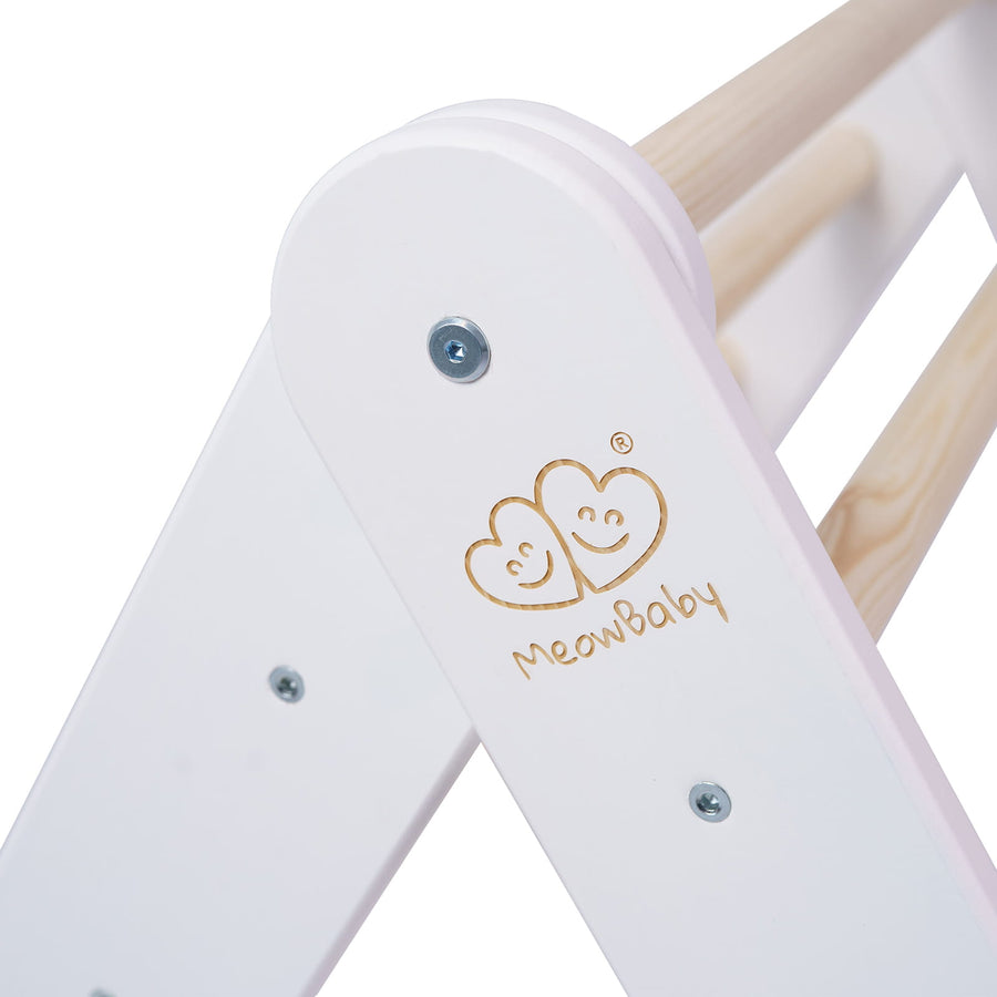 MeowBaby Montessori Triangular Ladder – Wooden Gym & Creative Play by MeowBaby at www.brixbailey.com