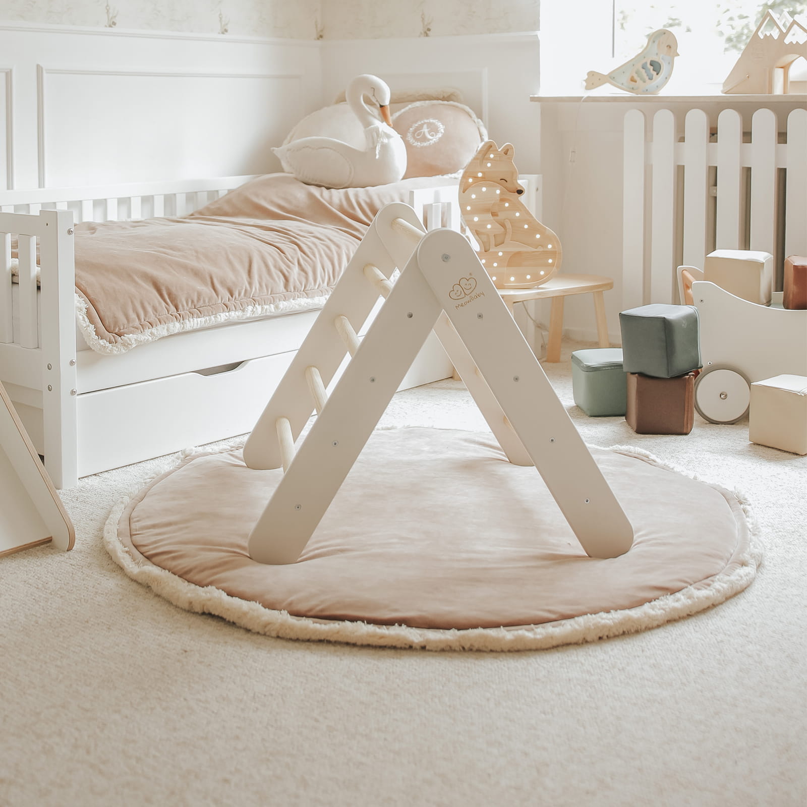 Large Montessori Triangular Ladder – Stimulates Motor Skills by MeowBaby at www.brixbailey.com