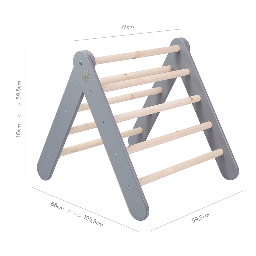 Large Montessori Triangle Ladder – Enhances Motor Skills & Fun by MeowBaby at www.brixbailey.com