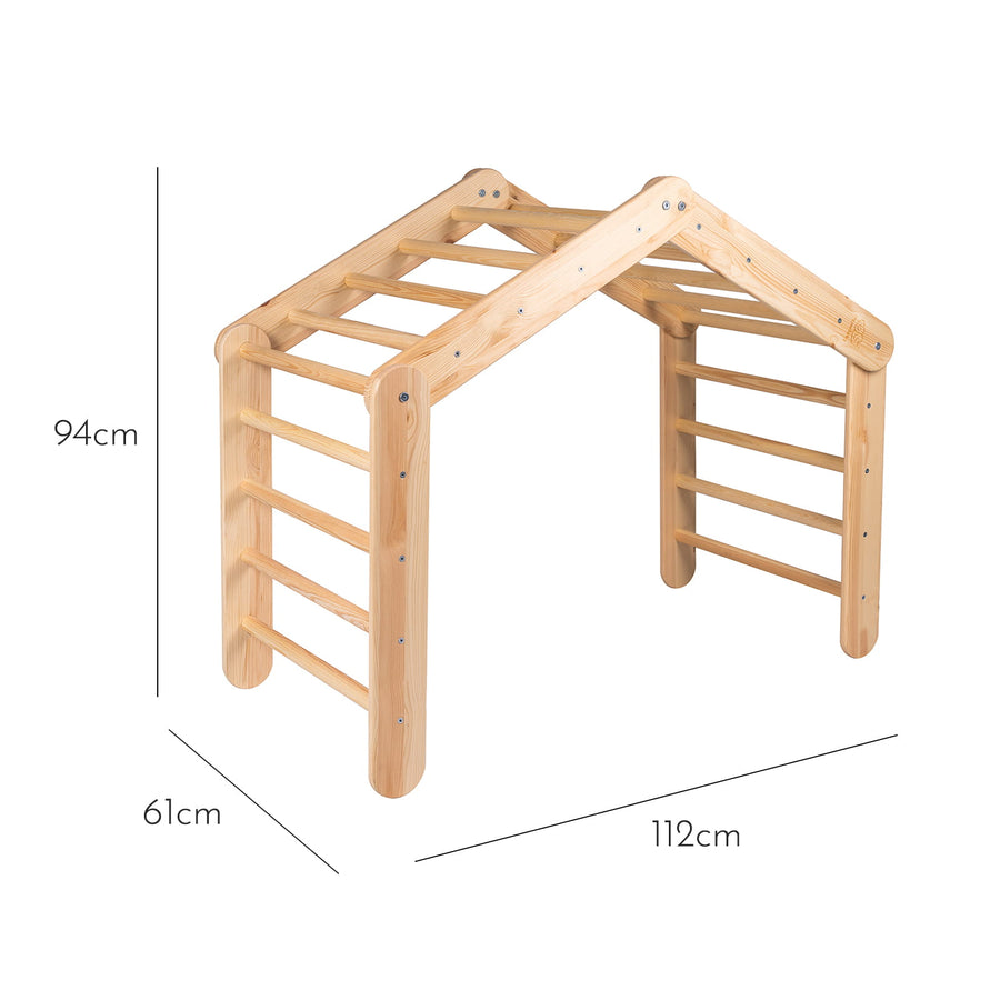 Versatile Kids' Ladder House & Tent – Fun & Functional Playroom Addition by MeowBaby at www.brixbailey.com