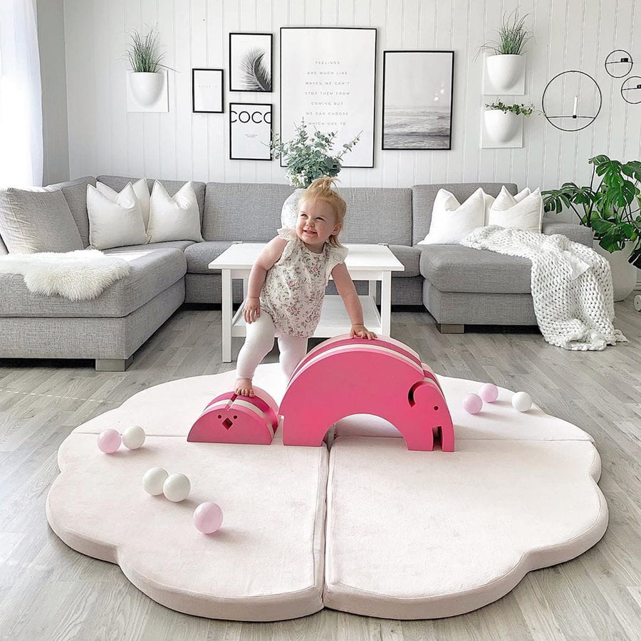 Cloud-Shaped Kids Play Mat – Versatile & Safe for All Ages by MeowBaby at www.brixbailey.com