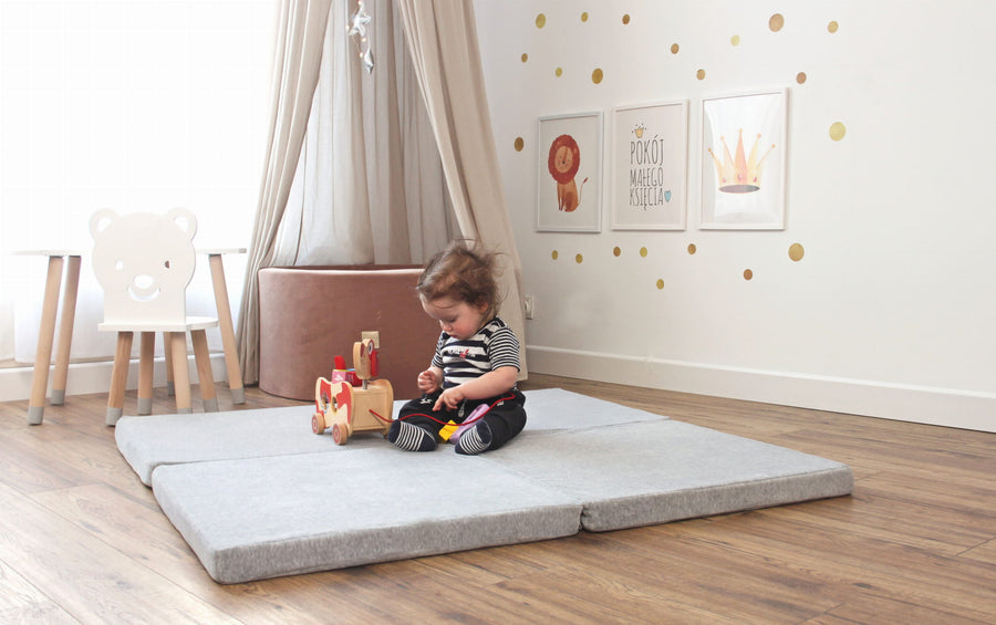 MeowBaby Square Play Mat - Versatile & Safe for Kids by MeowBaby at www.brixbailey.com