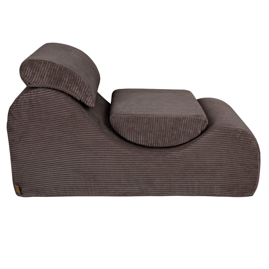 Wave Lounger - Modern & Comfortable Chair for Kids & Teens by MeowBaby at www.brixbailey.com