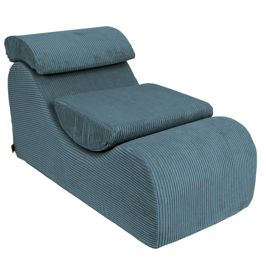 Wave Lounger: Modern Comfort Chair for Kids & Teens – Ergonomic Design by MeowBaby at www.brixbailey.com