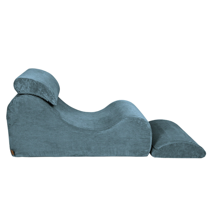 Wave Lounger: Modern Chair for Kids – Comfort & Style Combined by MeowBaby at www.brixbailey.com