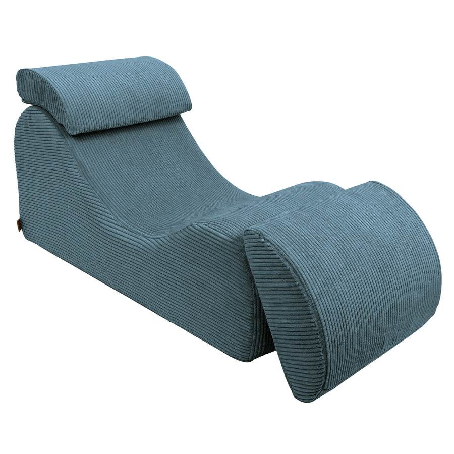 Wave Lounger: Modern Kids' S-Shaped Comfort Chair by MeowBaby at www.brixbailey.com