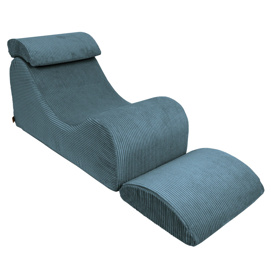 Wave Lounger – Ergonomic Chair for Kids & Teens, Modern Design by MeowBaby at www.brixbailey.com