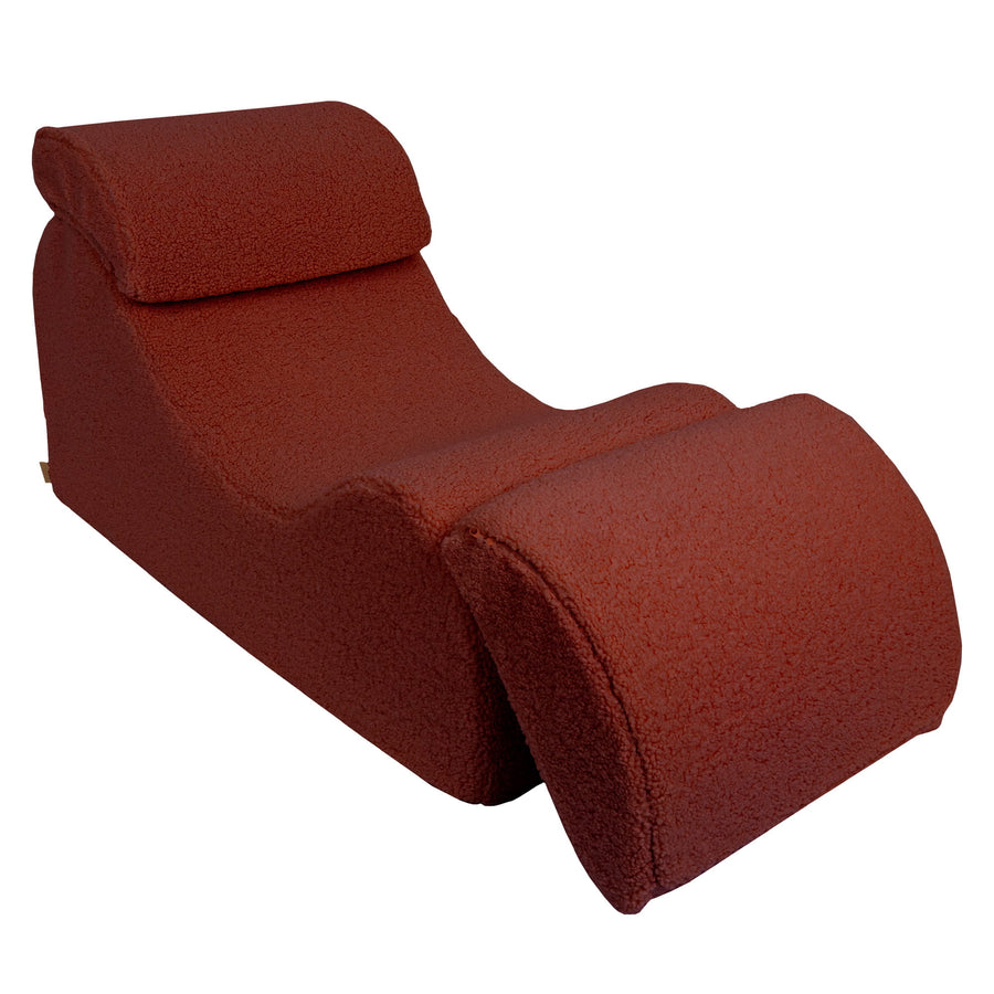 Wave Lounger: Modern Kids Chair for Comfort & Style by MeowBaby at www.brixbailey.com