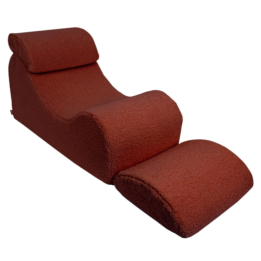 Wave Lounger: Modern Kids' S-Shape Comfort Chair – Durable & Stylish by MeowBaby at www.brixbailey.com