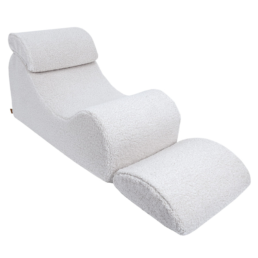 Wave Lounger: Modern Kids' Ergonomic Chair for Comfort & Style by MeowBaby at www.brixbailey.com