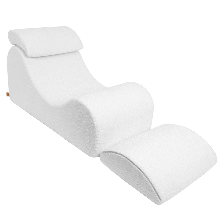 Wave Lounger – Modern S-Shaped Comfort Chair for Youth by MeowBaby at www.brixbailey.com