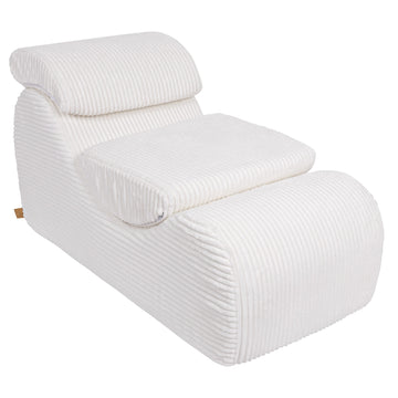 Wave Lounger: Modern, Ergonomic Chair for Youth Comfort & Style by MeowBaby at www.brixbailey.com