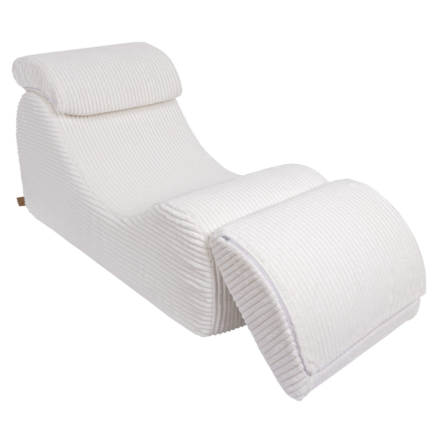 Wave Lounger: Modern Kids Chair for Style & Comfort by MeowBaby at www.brixbailey.com