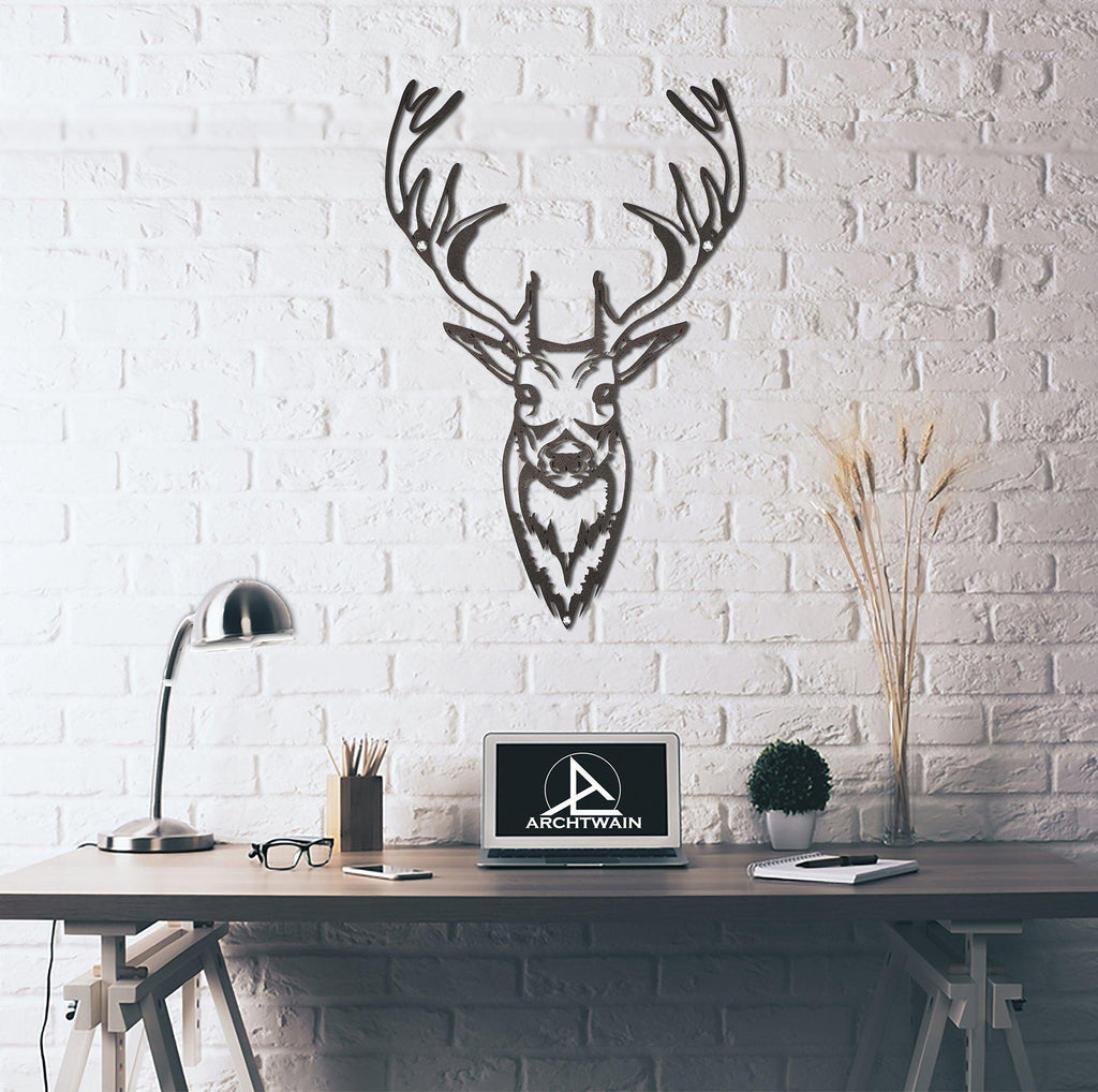 Stag - Metal Wall Art