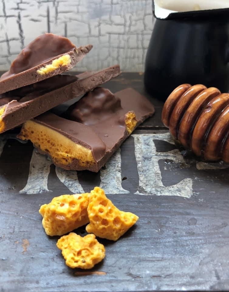 Fine Milk Chocolate Honeycomb Shards