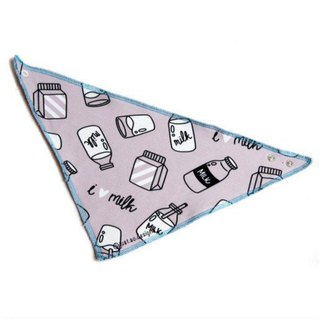 I Love Milk Dribble Bib
