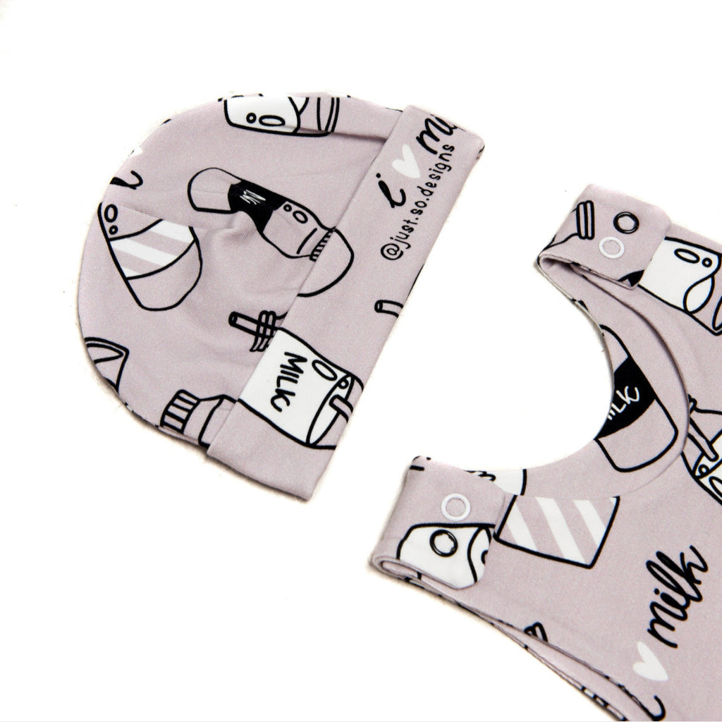 Milk Love Newborn Cotton Hat