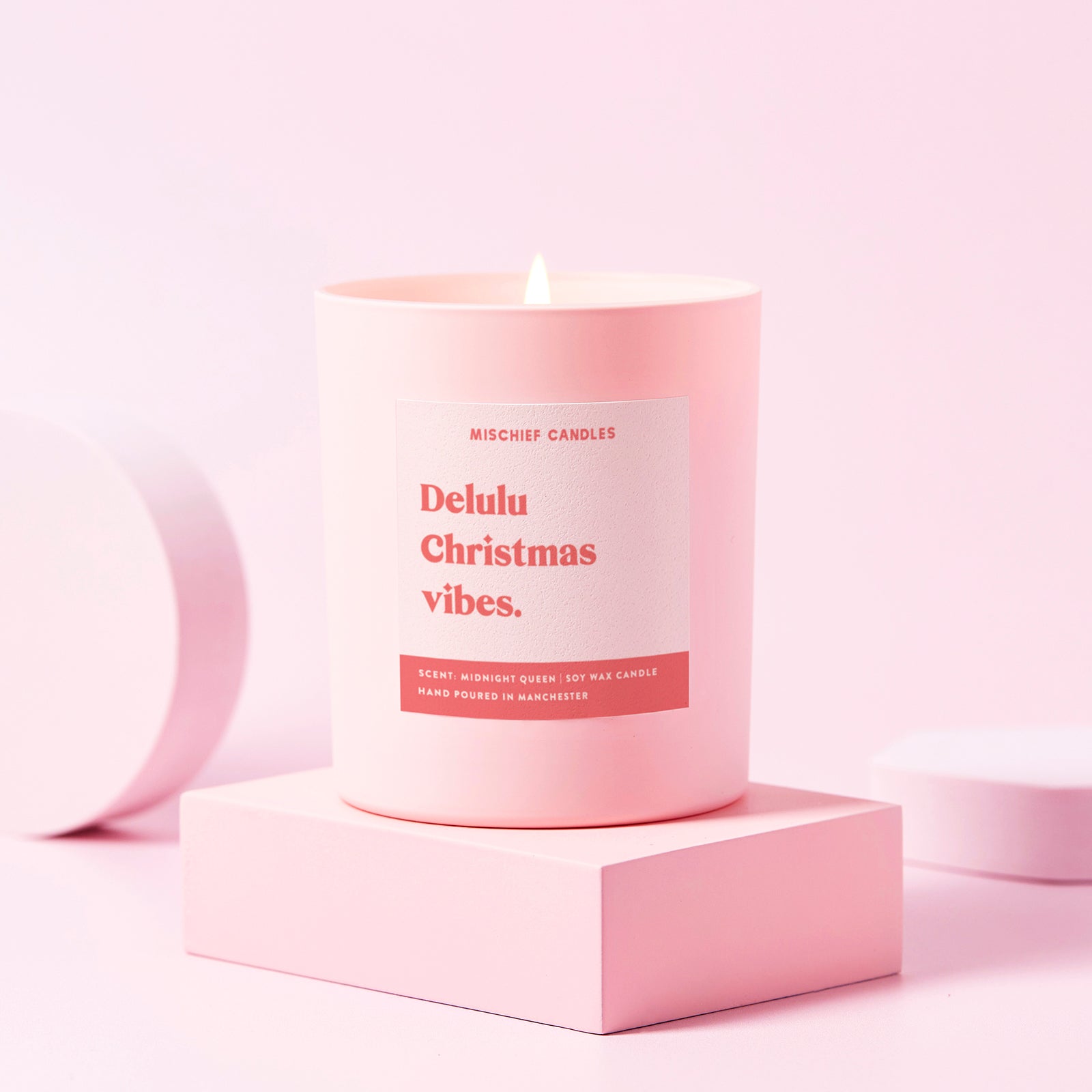 Aesthetic Christmas Candle Gift Delulu Christmas Vibes