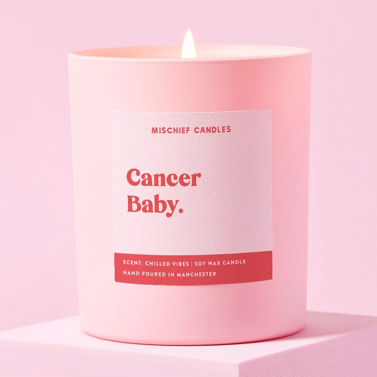 Cancer Birthday Gift Funny Zodiac Candle Cancer Baby