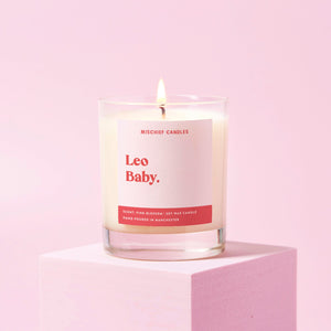 Leo Birthday Gift Funny Zodiac Birthday Candle Leo Baby