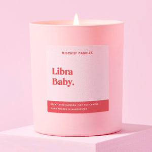 Libra Birthday Gift Funny Zodiac Birthday Candle Libra Baby