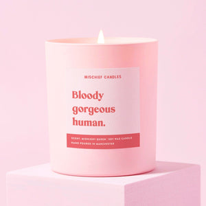 Friendship Gift Funny Gift For Her Candle Bloody Gorgeous Human