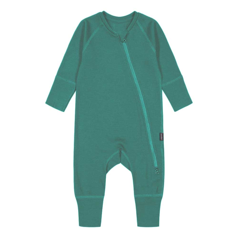 MJORN Merino Wool Sleepsuit – Comfortable & Moisture Wicking by Breden at brixbailey.com