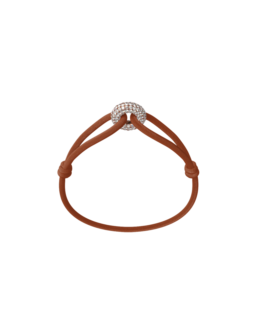 Rose Soho Pavé Cord Bracelet