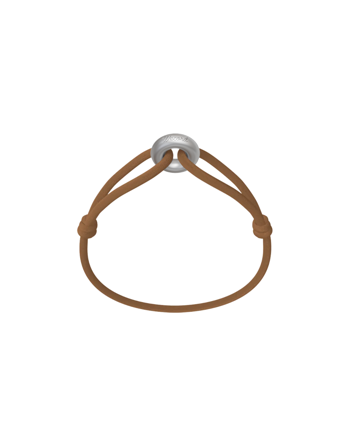 Silver Soho Matte Cord Bracelet