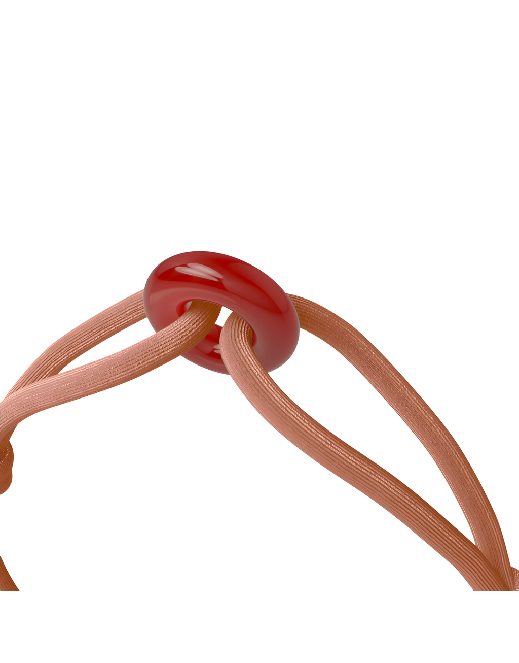 Red Soho Cord Bracelet