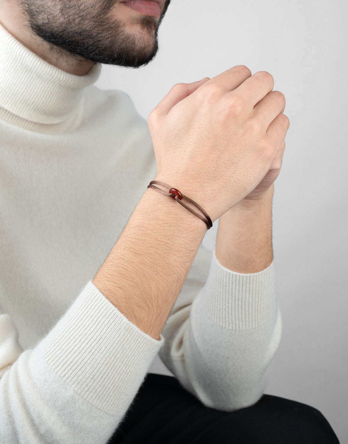 Red Soho Cord Bracelet