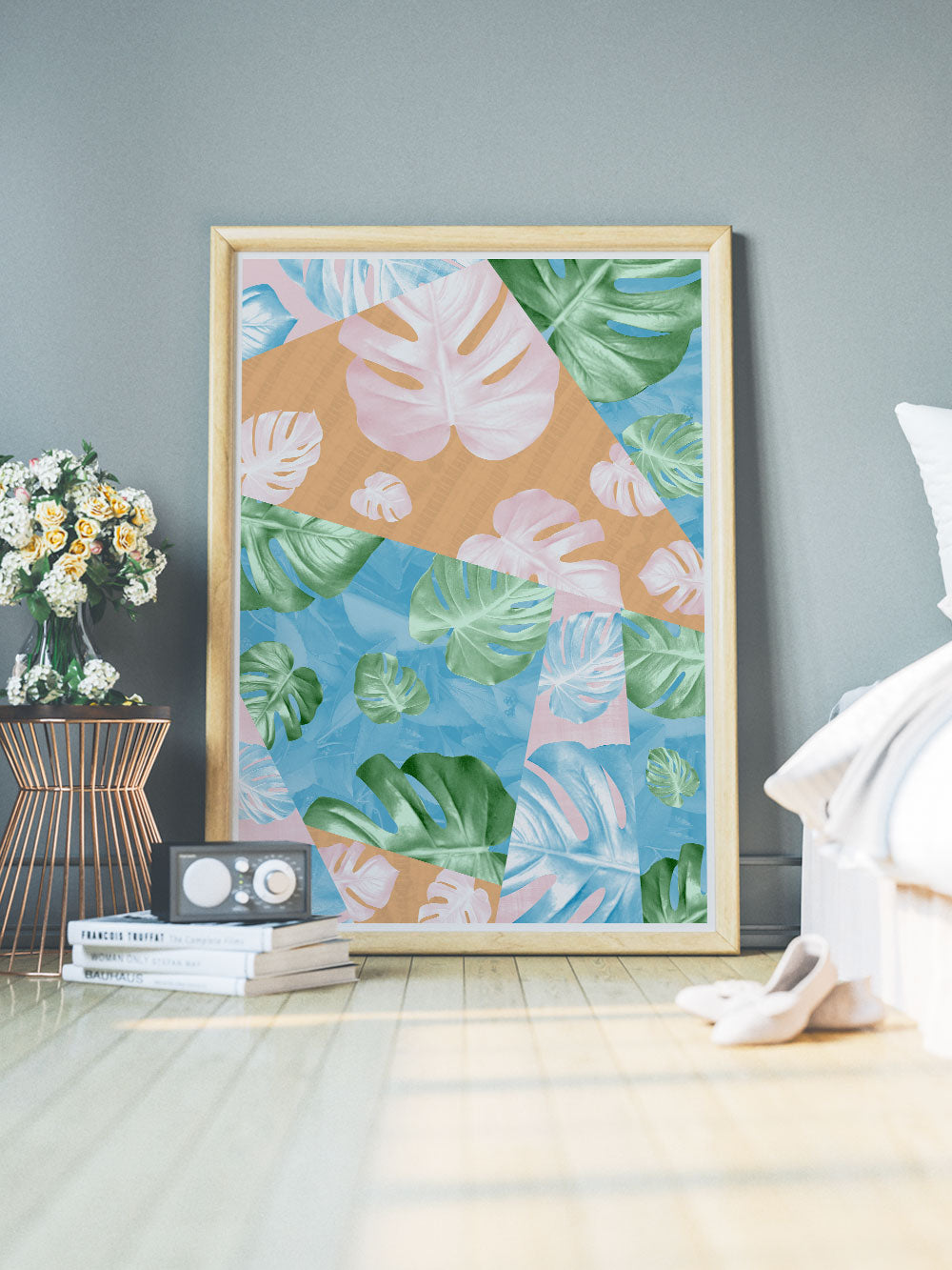 Monstera Deliciosa House Plant Art