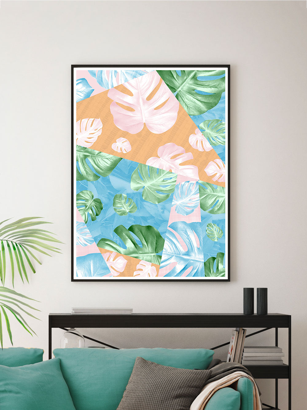 Monstera Deliciosa House Plant Art