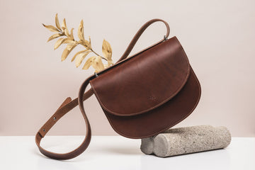 Elegant Moon Pack – Secure & Stylish Leather Crossbody Bag by Craftory at brixbailey.com