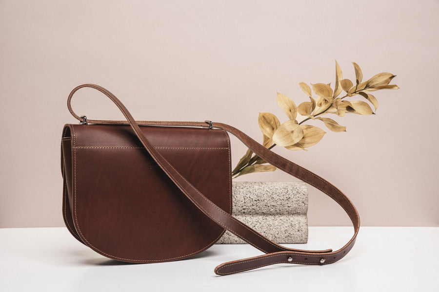 Elegant Moon Pack – Secure & Stylish Leather Crossbody Bag by Craftory at brixbailey.com