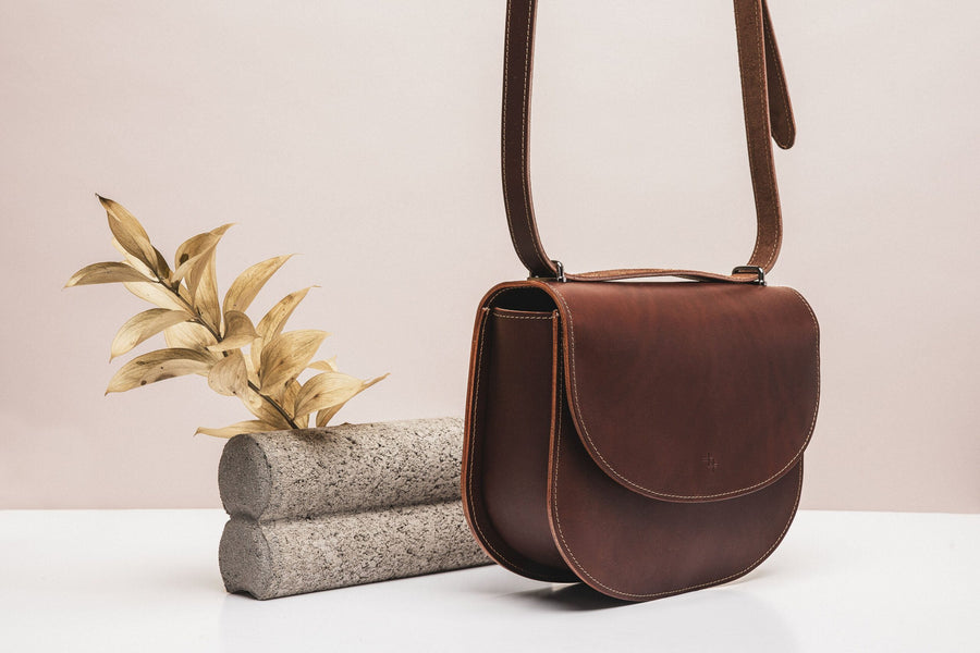 Elegant Moon Pack Crossbody – Secure & Stylish Leather Bag by Craftory at brixbailey.com