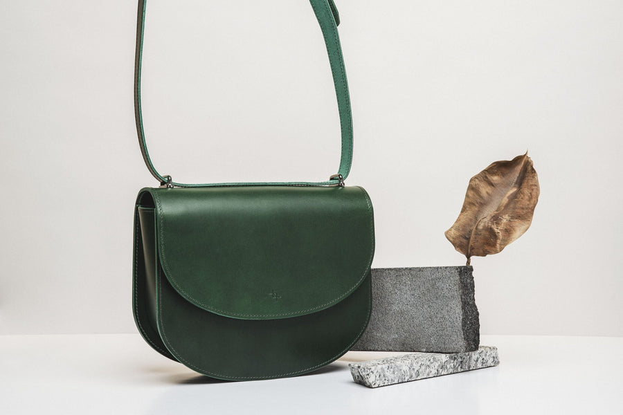 Elegant Moon Pack Crossbody – Secure & Stylish Leather Bag by Craftory at brixbailey.com