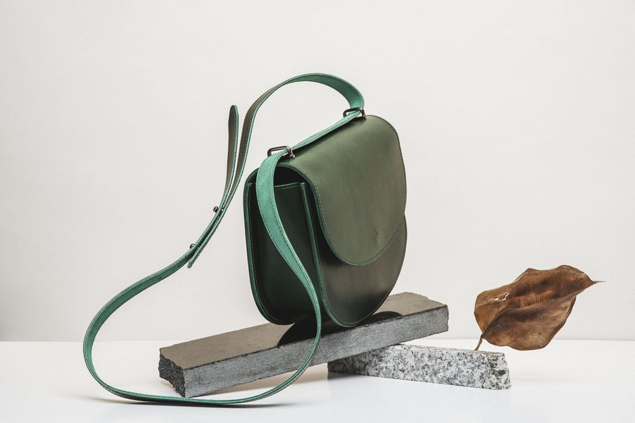 Elegant Moon Pack – Secure & Stylish Crossbody Leather Bag by Craftory at brixbailey.com