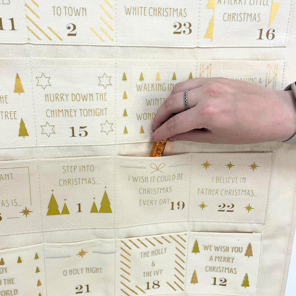 Personalised Christmas Hits Advent Calendar