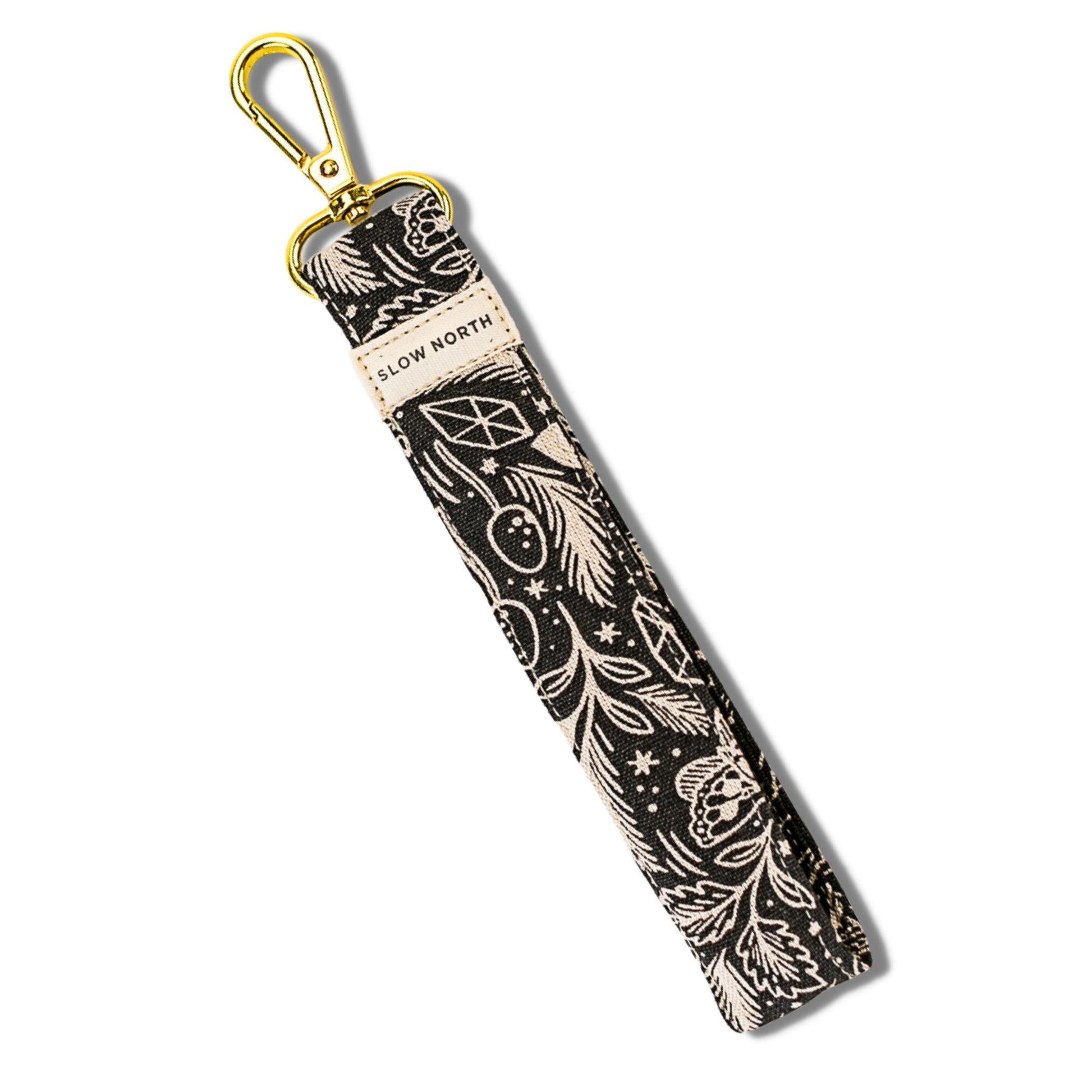 Mystical Mushroom Wristlet Keychain