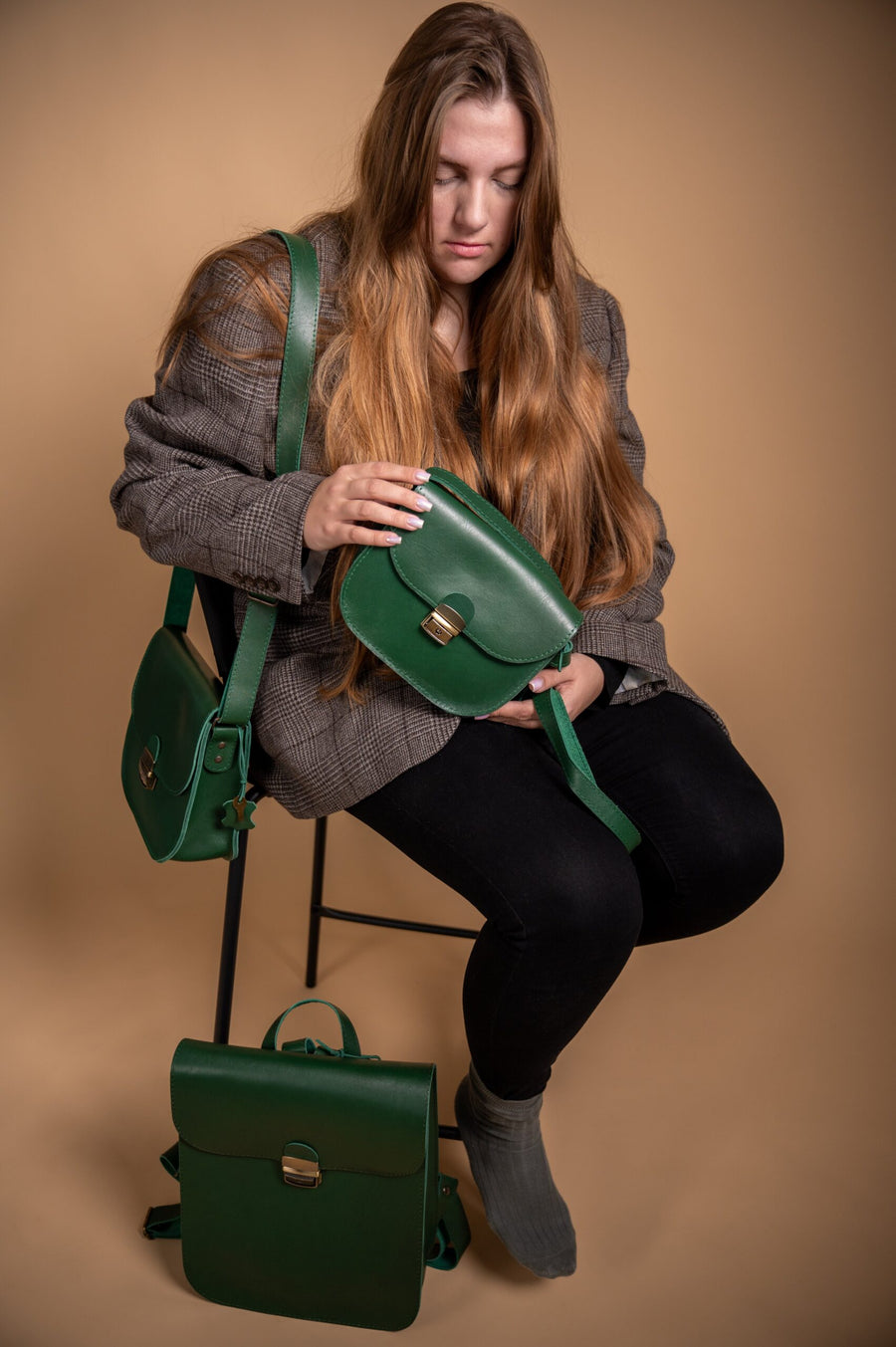 Classic Cut Saddle Bag – Vintage Style & Modern Utility by Zelma Kraft at brixbailey.com