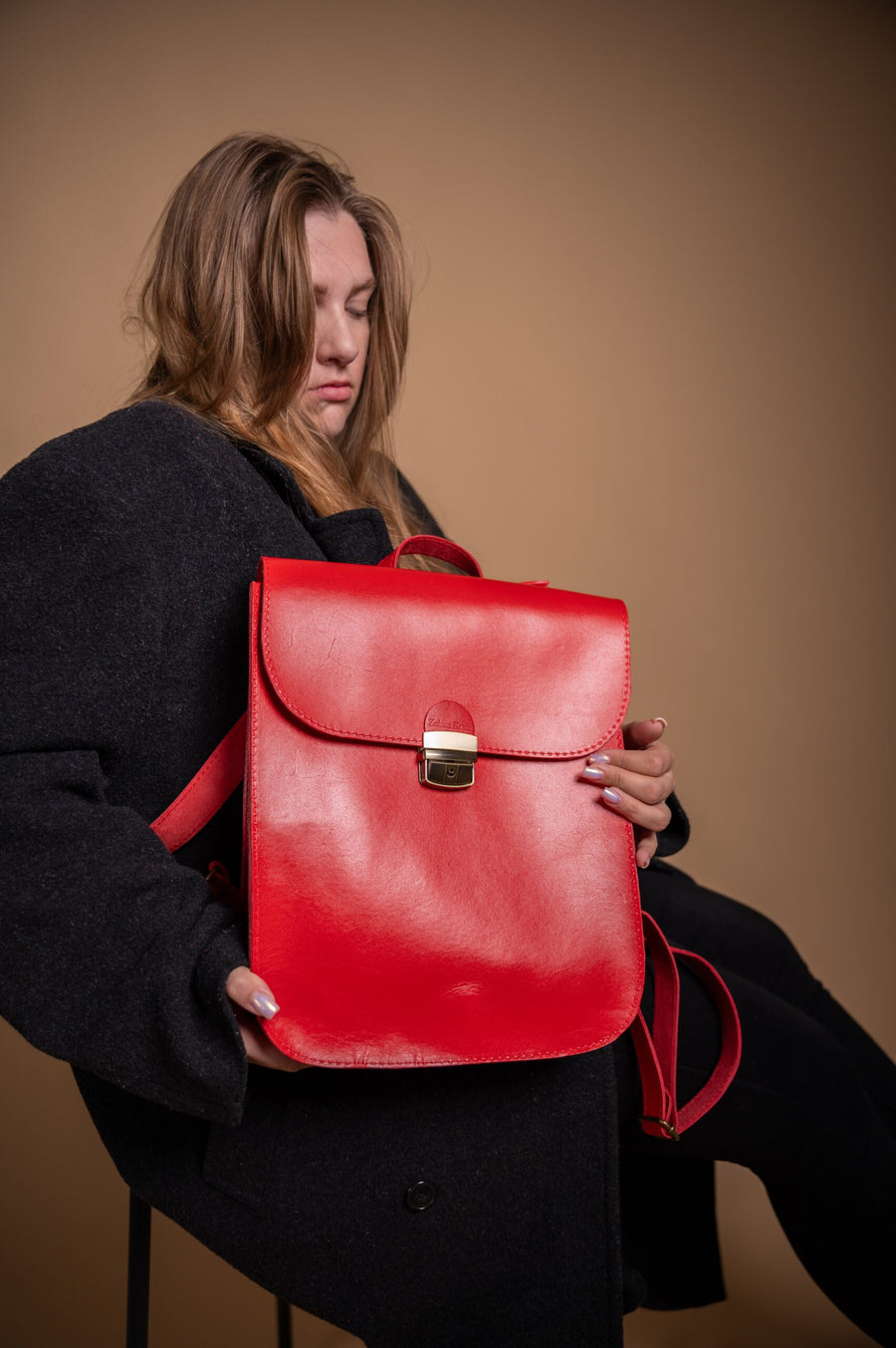 Classic Cut Saddle Bag by Zelma Kraft – Vintage & Modern Style by Zelma Kraft at brixbailey.com