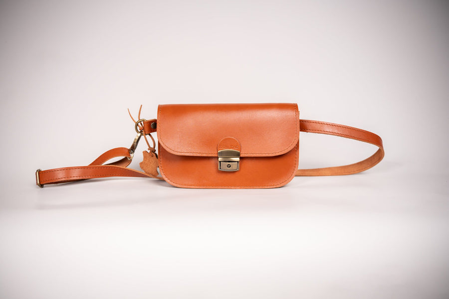 Zelma Kraft Classic Cut Saddle Bag – Timeless Elegance & Durability by Zelma Kraft at brixbailey.com