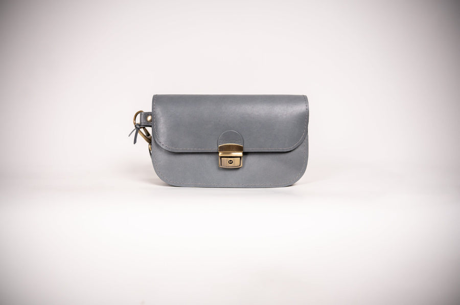 Zelma Kraft Classic Cut Saddle Bag – Vintage Elegance & Modern Function by Zelma Kraft at brixbailey.com