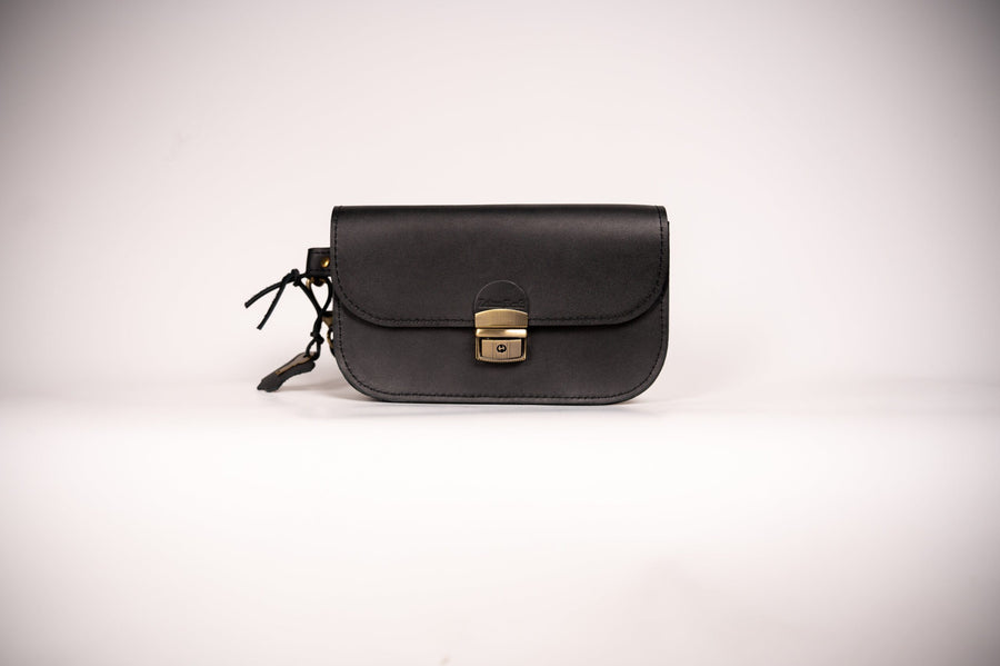 Zelma Kraft Classic Cut Saddle Bag – Timeless Elegance & Practicality by Zelma Kraft at brixbailey.com