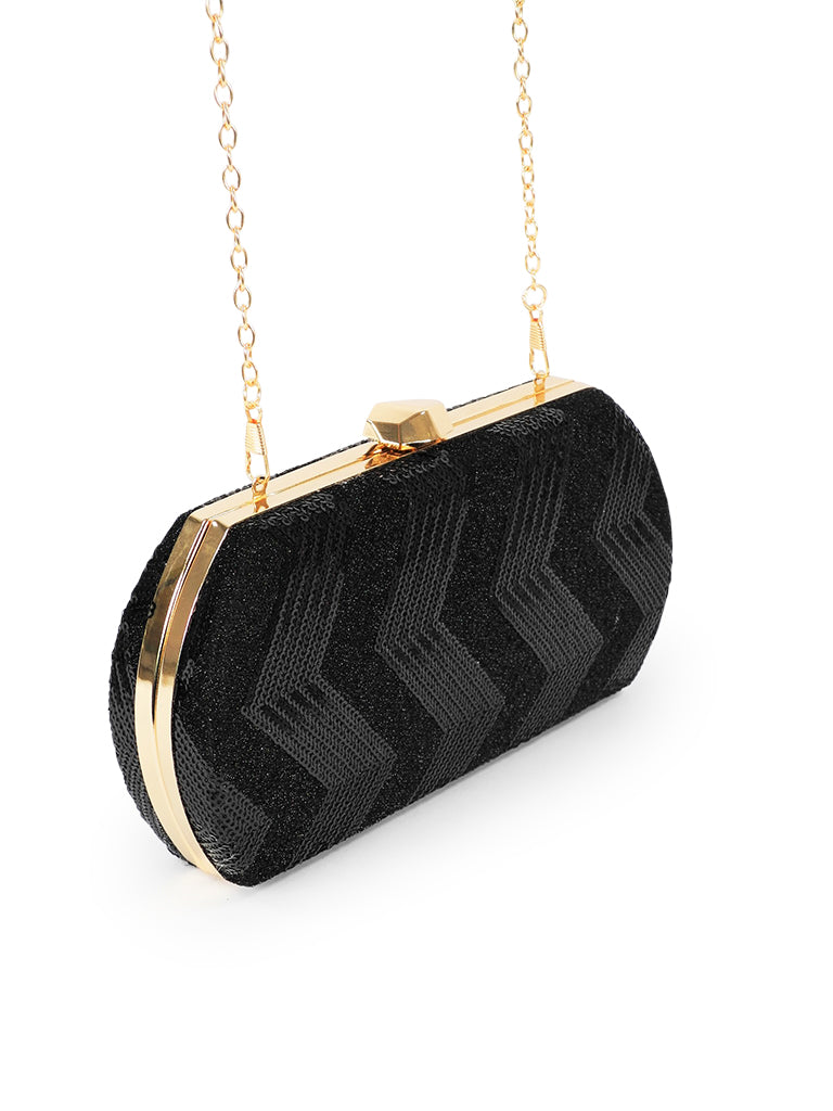 Nabo NK 2231 Evening Bag – Glamorous Black Sequin Party Purse by Nabo at www.brixbailey.com