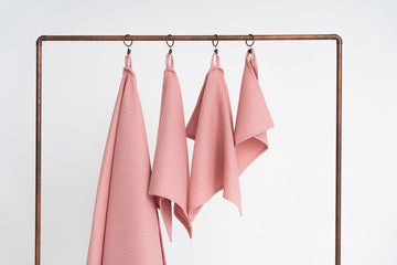 100% Cotton Towel Set – Versatile & Fast-Drying Handmade Towels by Nuss at www.brixbailey.com