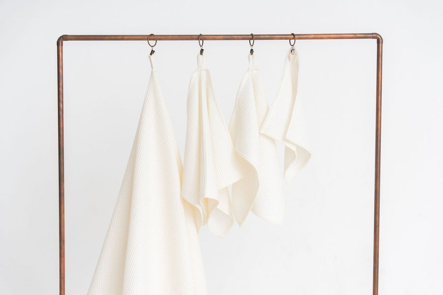 100% Cotton Towels – Versatile, Absorbent & Eco-Friendly by Nuss at www.brixbailey.com