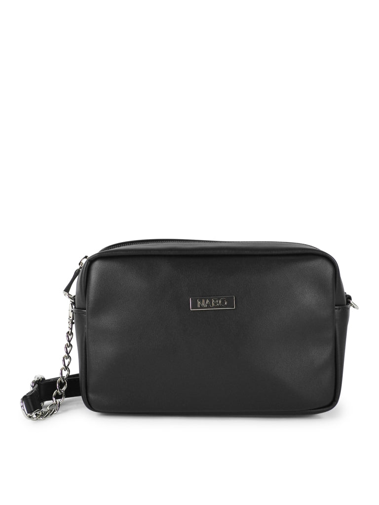 Nabo Shoulder Bag L 2529 – Compact & Stylish with Chain Detail by Nabo at www.brixbailey.com