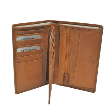 Genuine Leather Large Wallet – RFID Protection & 15 Card Slots by Nabo at www.brixbailey.com